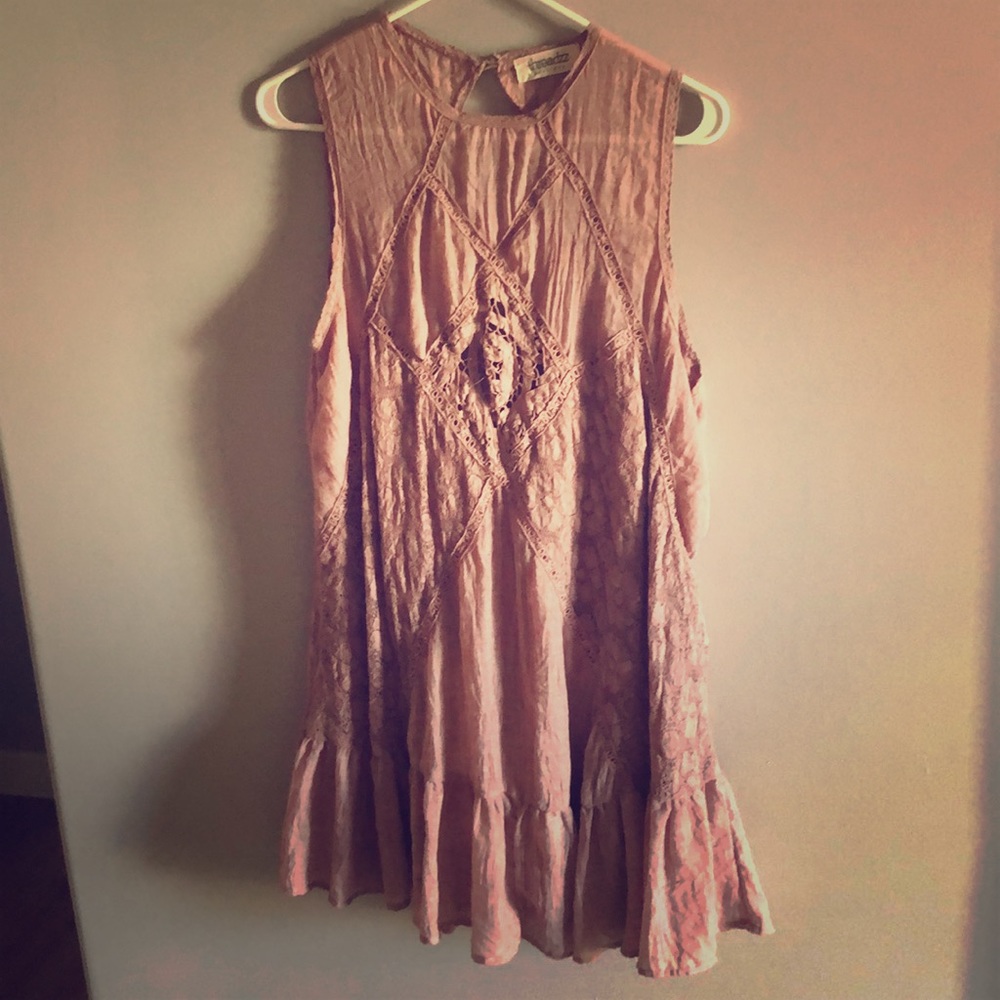 Summer Lace A-Line Dress